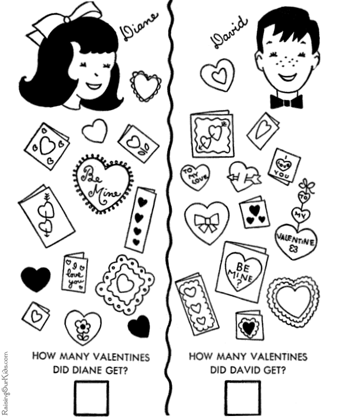 Valentine paper crafts