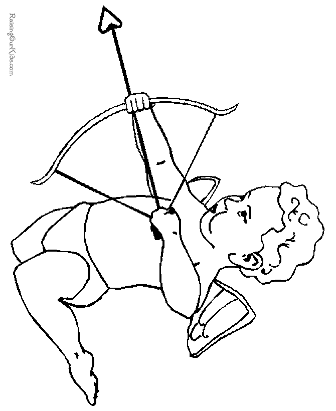 Valentine coloring pages