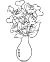 Free Valentine day coloring page