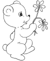 Valentine day coloring book pages