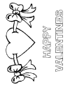 Happy Valentines Day coloring pages