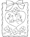 Happy Valentine Day coloring pages