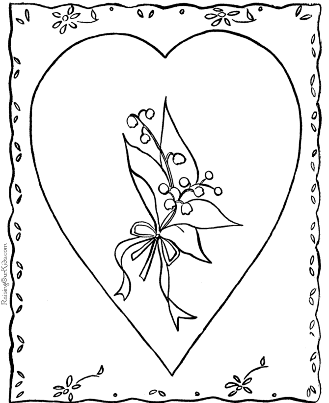 Valentine Day print out