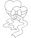 Free Valentine coloring pages