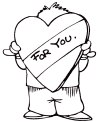 Printable Valentine hearts