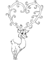 Valentine coloring page