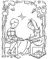 Valentines day coloring pages
