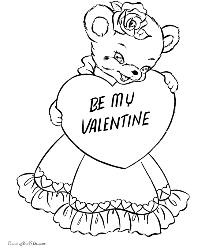 Preschool coloring pages
