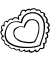 Preschool Valentine Day coloring pages