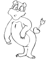 Free Valentine coloring pages