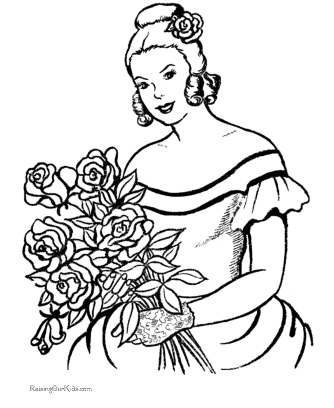 Picture of Valentine roses