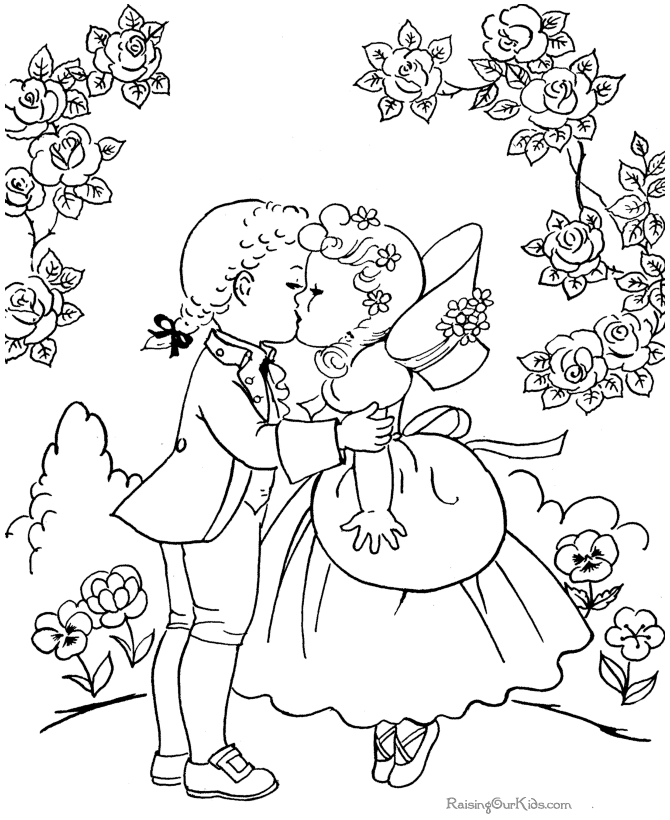 Vintage Valentine picture