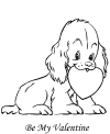 Valentines Day coloring pictures