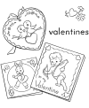 Valentines Day coloring pictures
