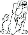 Valentines Day coloring pictures