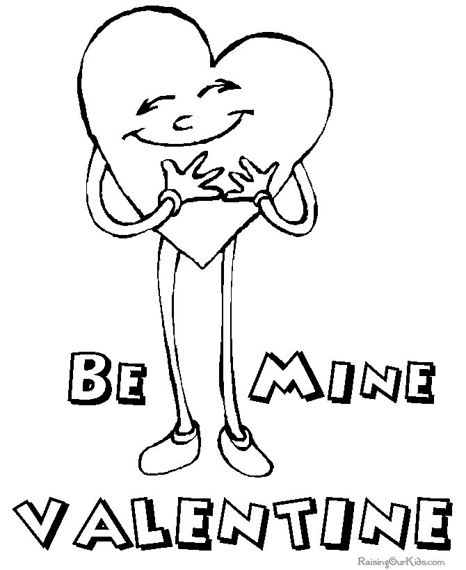 Preschool coloring sheet