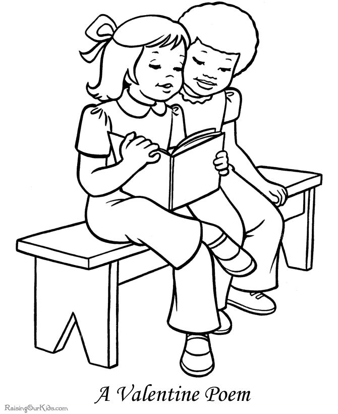 Printable coloring sheets