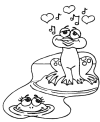 Valentine coloring sheets
