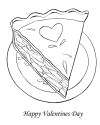 Valentine sheets to color